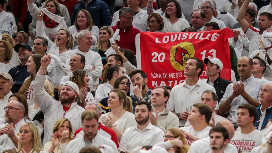 Louisville fans banner