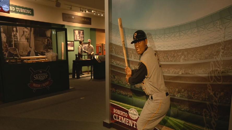 Roberto Clemente at Slugger Museum