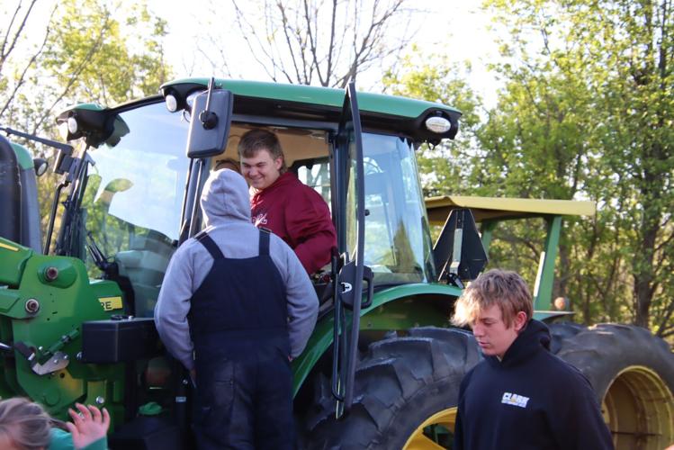 2023 'Drive Your Tractor to School Day' at Henry County High School in New Castle, Kentucky