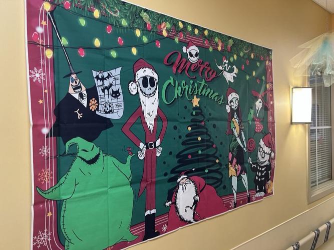 Home of the Innocents Christmas decorating
