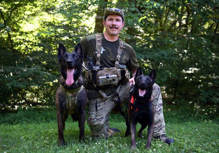 Kentucky Air National Guard Search and Rescue K-9 Callie