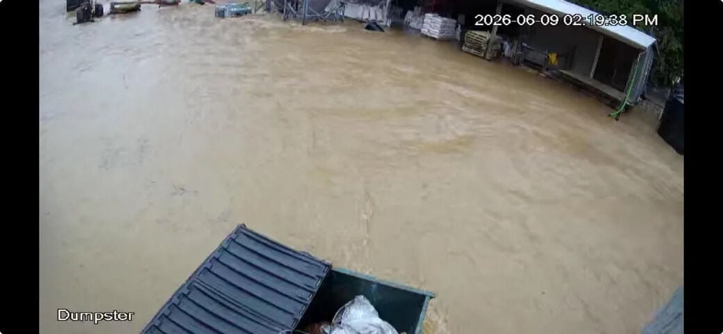 CORYDON INDIANA FLOODING JUNE 9, 2026