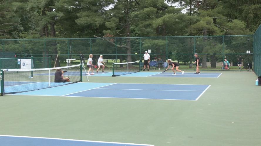 Pickleball at E.P. Tom Sawyer Park