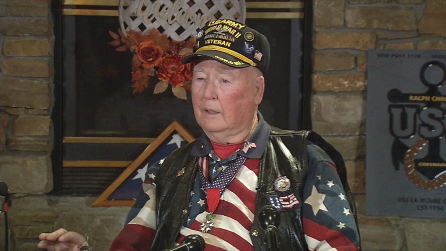 World War II veteran Glenn Fisher