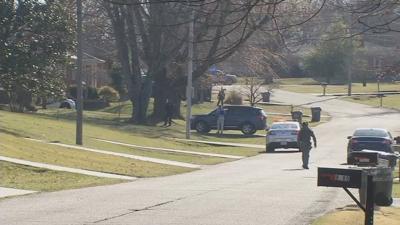 First responders at a crime scene