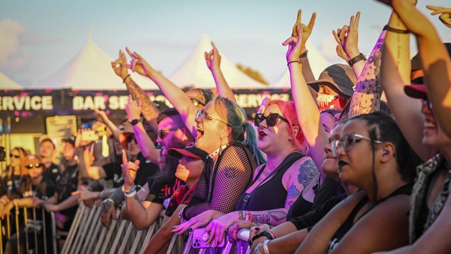 Crowd at the Louder Than Life