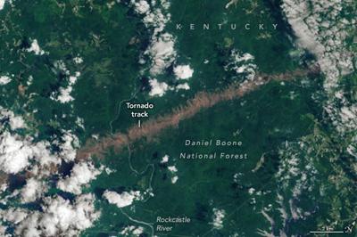 A Tornado’s Mark on Kentucky