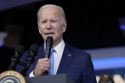 President Joe Biden speaks in the South Court Auditorium - AP FILE.jpg