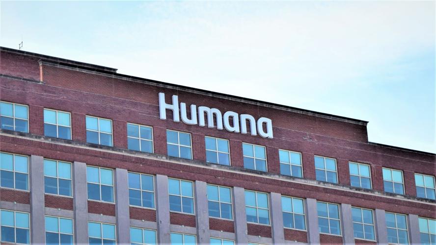 humana waterside logo on building