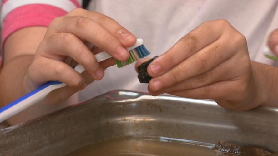 KSB students archeological dig