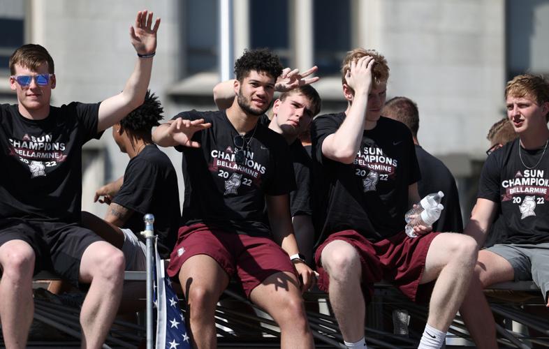 Bellarmine men's basketball team at Pegasus Parade