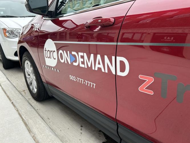 With these vans, TARC is testing a pilot program for on-demand service in New Albany, Indiana