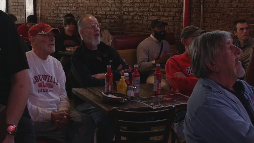 UofL fans watch first game of NCAA Tournament