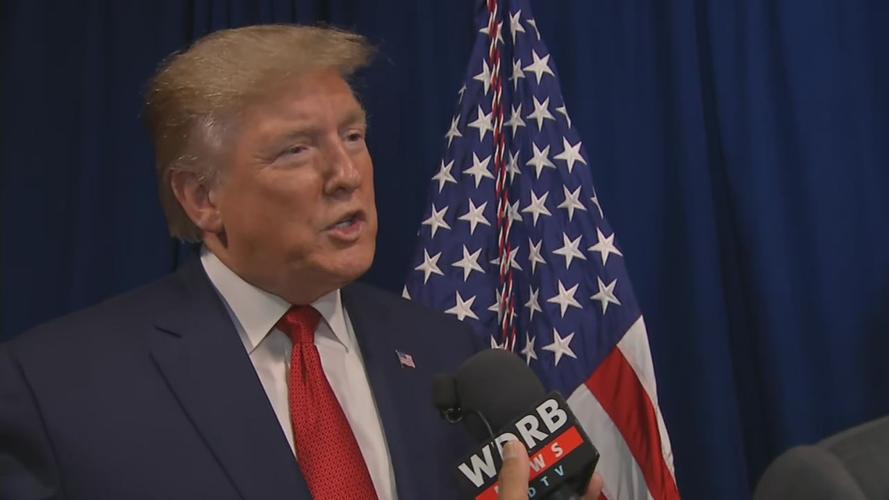 President Donald Trump interviewed by WDRB