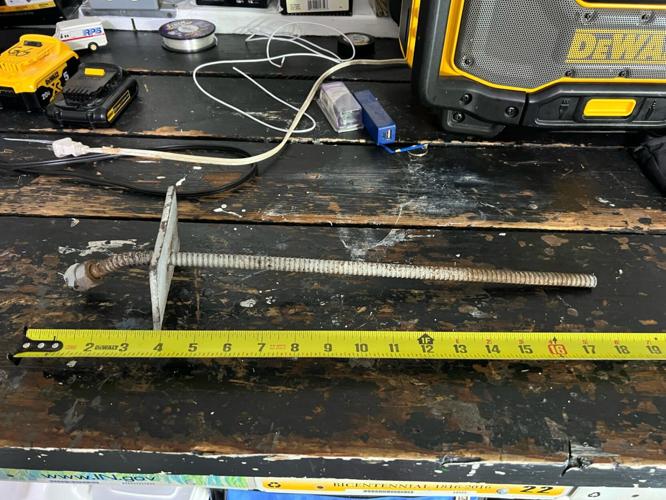 Rebar impales car on the Sherman Minton Bridge