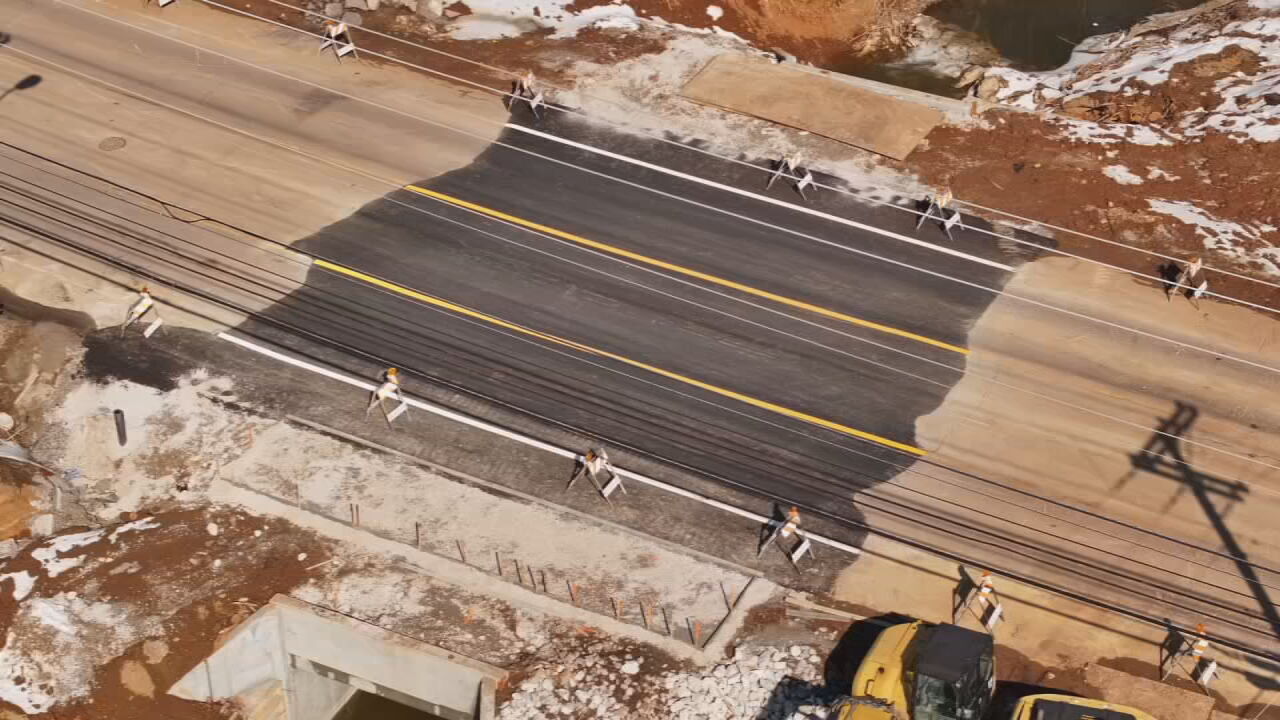 Road reopens after months-long sinkhole repair in Jeffersontown
