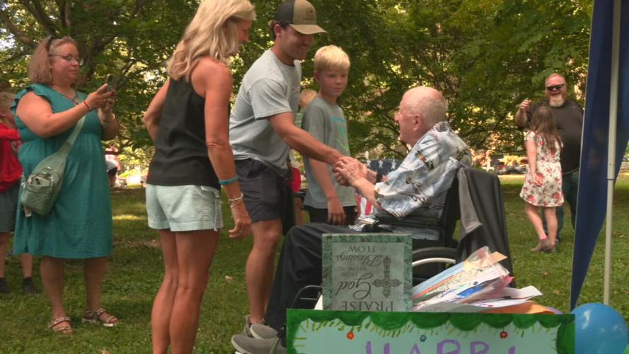 Arthur Wissing 100th birthday party 8-23-24