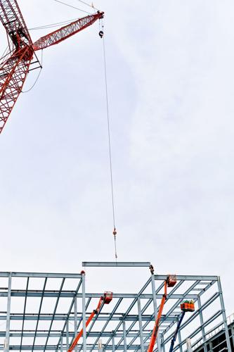 Signed beam installed