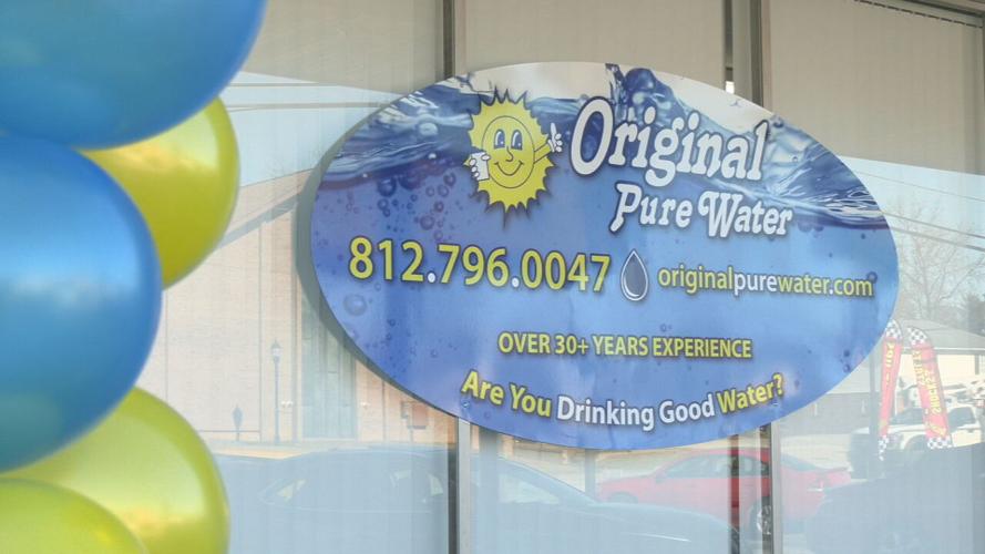 ORIGINAL PURE WATER RIBBON CUTTING