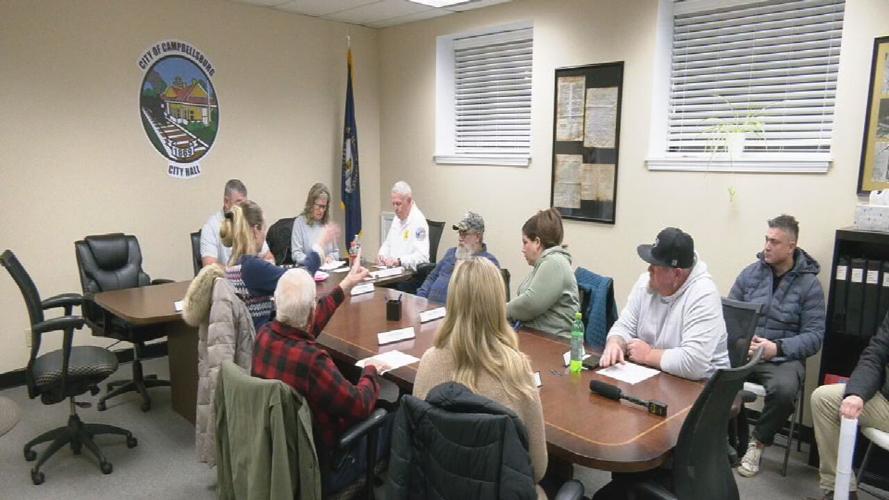 Campbellsburg town council meeting 1-21-25