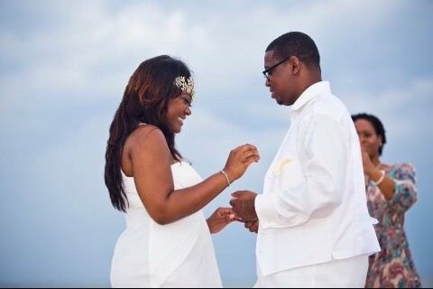 Ashlee and Tiwuan Johnson married