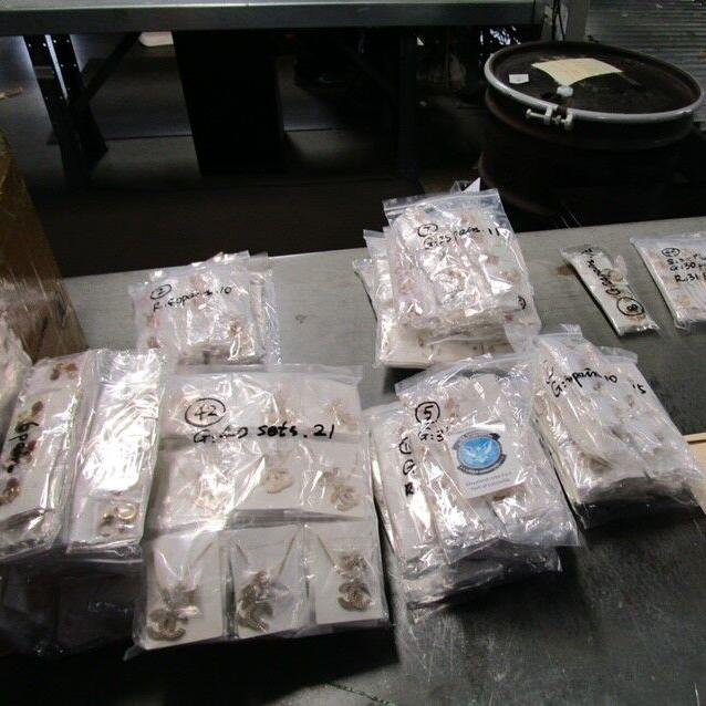 Louisville customs officers seize more than $4.4 million in counterfeit  jewelry