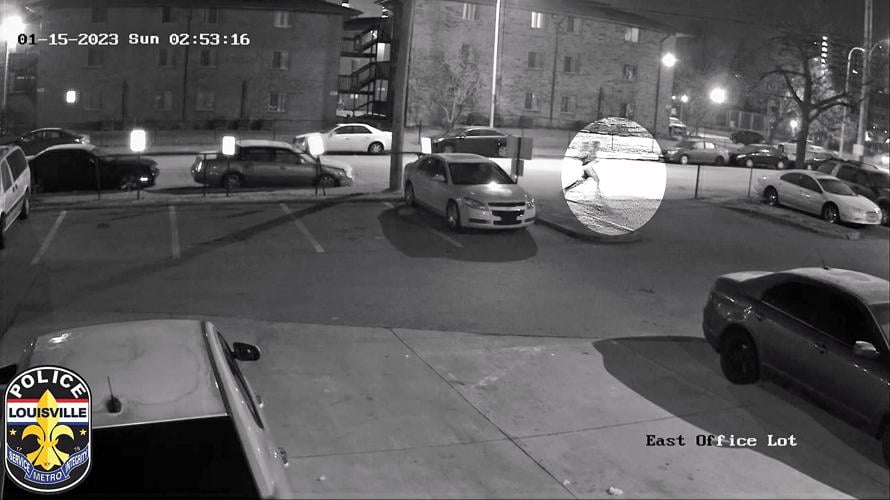 Surveillance video of alleged suspect in Jan. 15, 2023 hit-and-run