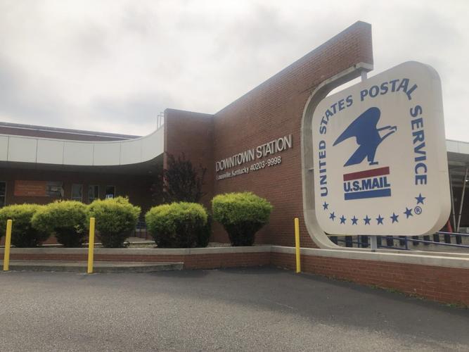USPS location in downtown Louisville