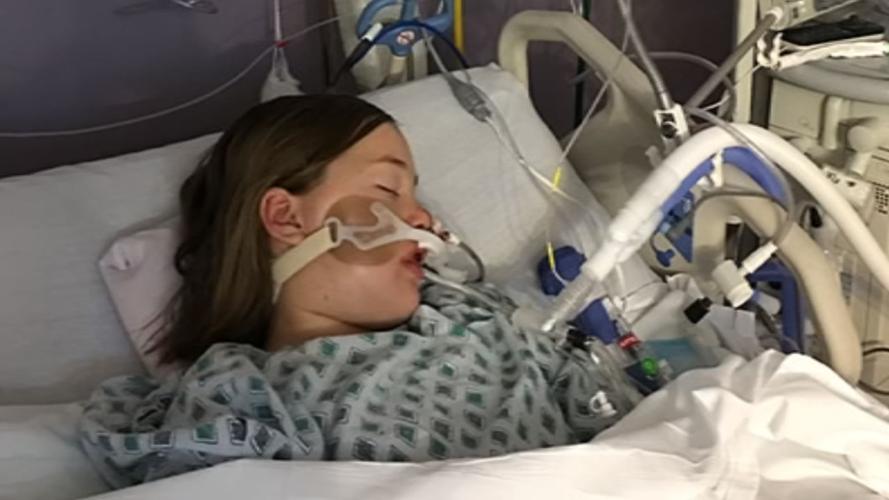 12-year-old Kylee Durham in hospital