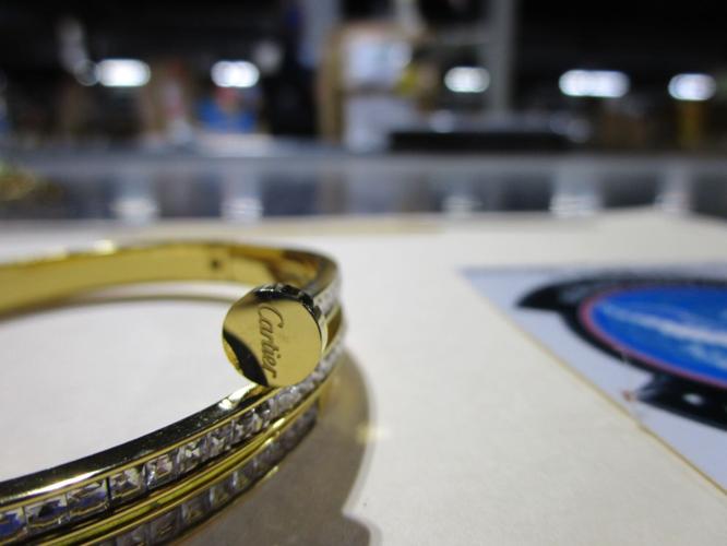 Counterfeit bracelet seized at UPS Worldport 9.19.23