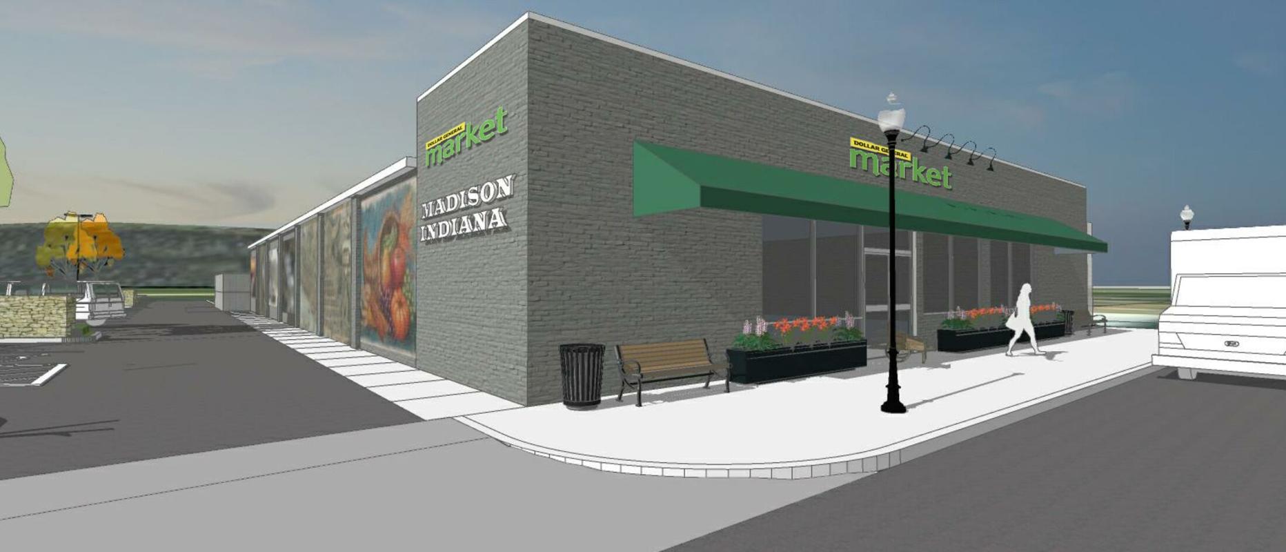 Dollar General Market expected to open in downtown Madison, Indiana