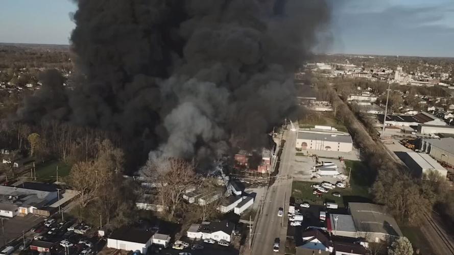 Richmond Industrial Fire