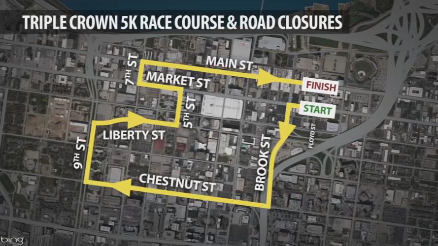TRIPLE CROWN 5K ROUTE 3-5-22