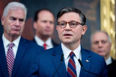 Speaker of the House Mike Johnson, R-La. 10-28-2025