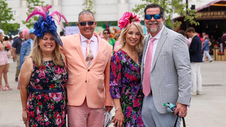Fans on Kentucky Oaks Day 2025