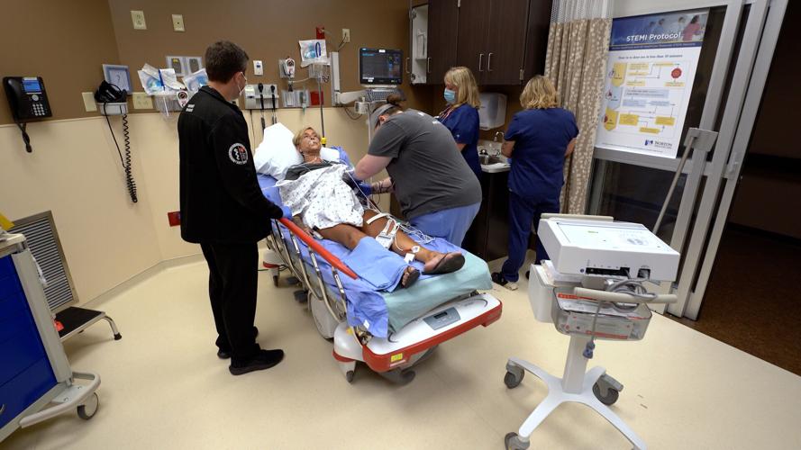 Norton King's Daughters Hospital STEMI Drill  7-20-22