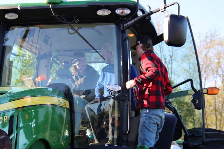 2023 'Drive Your Tractor to School Day' at Henry County High School in New Castle, Kentucky