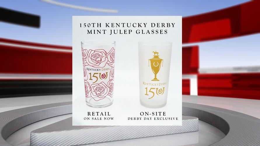 Kentucky Derby 150 Mint Julep Glasses