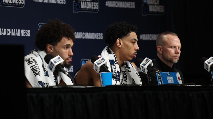 UL NCAA J’Vonne Hadley, Terrence Edwards, Pat Kelsey