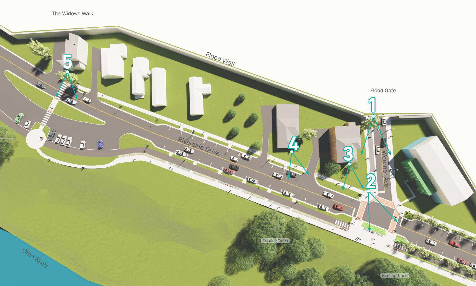 Riverside Drive Clarksville project rendering 12-11-23