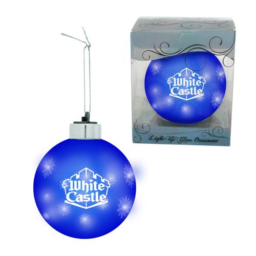 White Castle Ornament Holiday