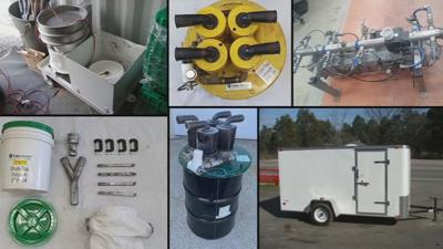 Stolen Equipment from TubeMaster