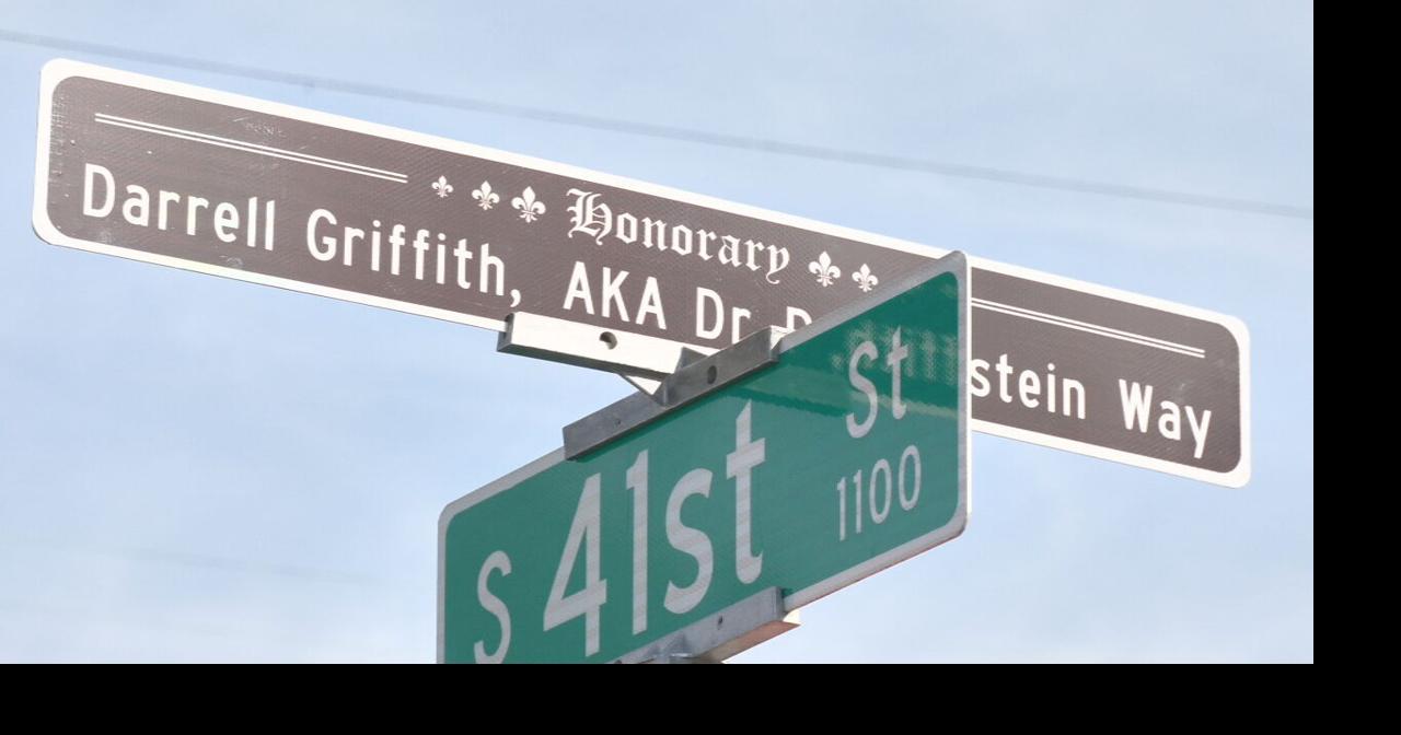Darrell Griffith gets a stretch of street in Louisville to call