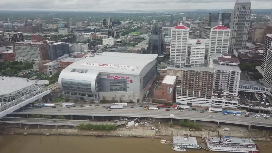 DRONE - LOUISVILLE WATERFRONT - SKYCAM - YUM CENTER .jpg