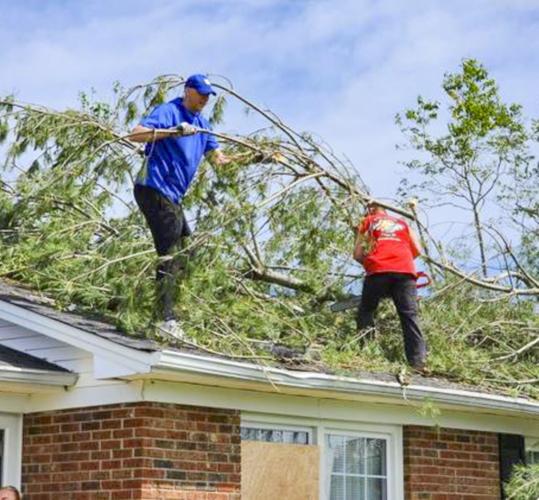 Mark Pope storm help