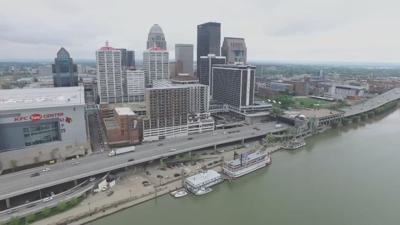 Downtown Louisville skyline