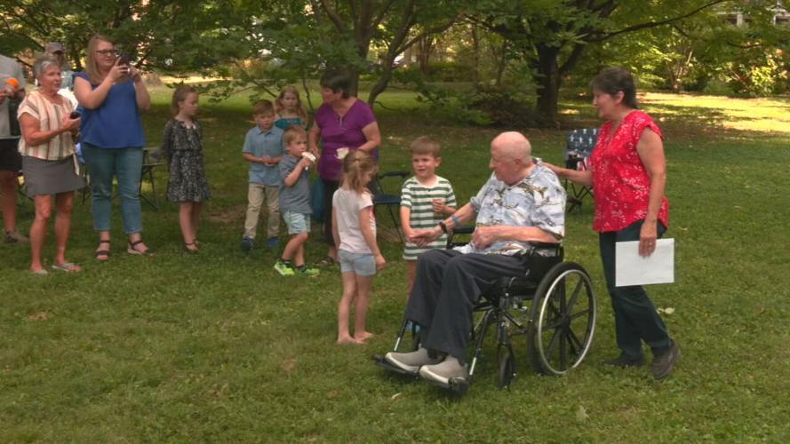 Arthur Wissing 100th birthday party 8-23-24