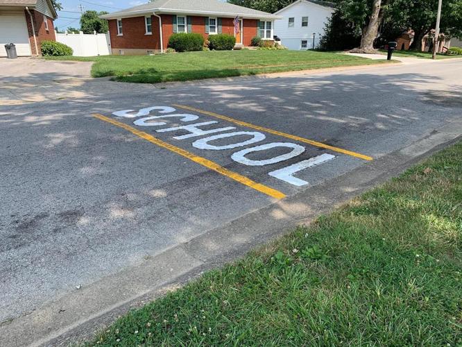 School bus marker on the road.jpg