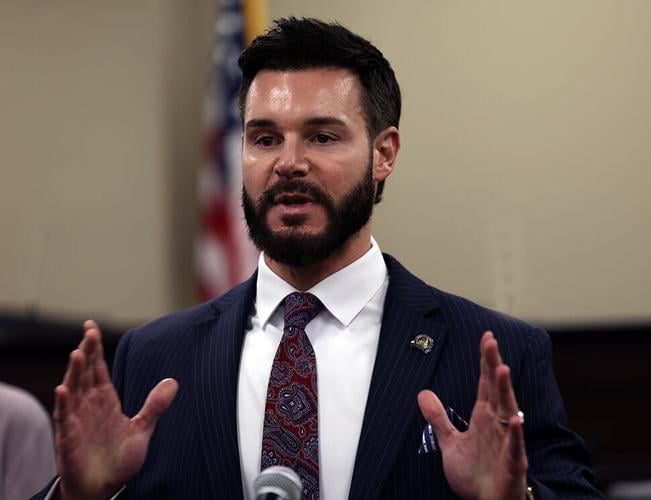 Senate Minority Whip David Yates, D-Louisville