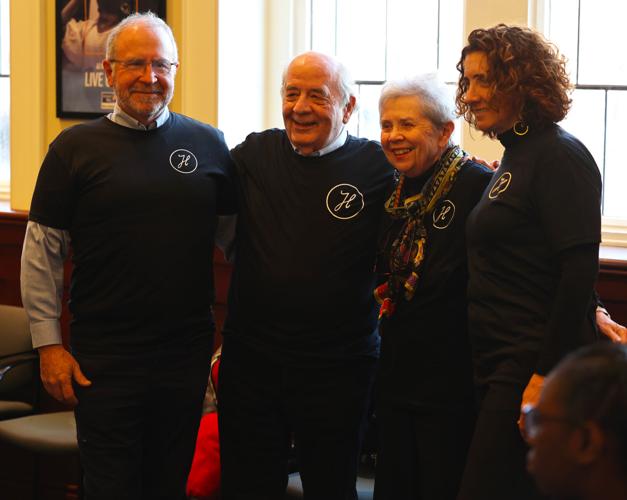 Jack Harlow's family poses for photo.JPG